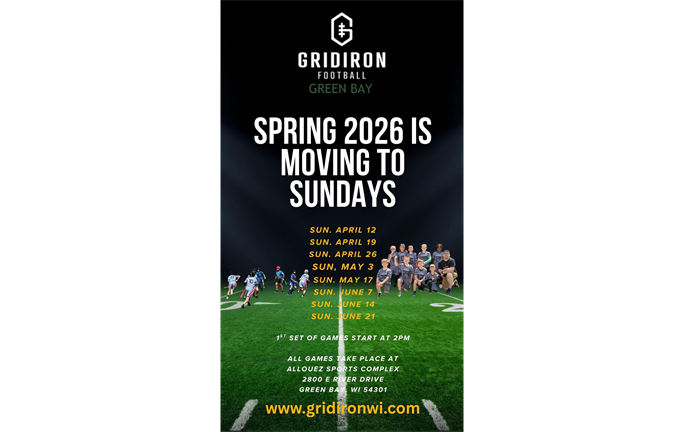 Spring 2026 Green Bay 